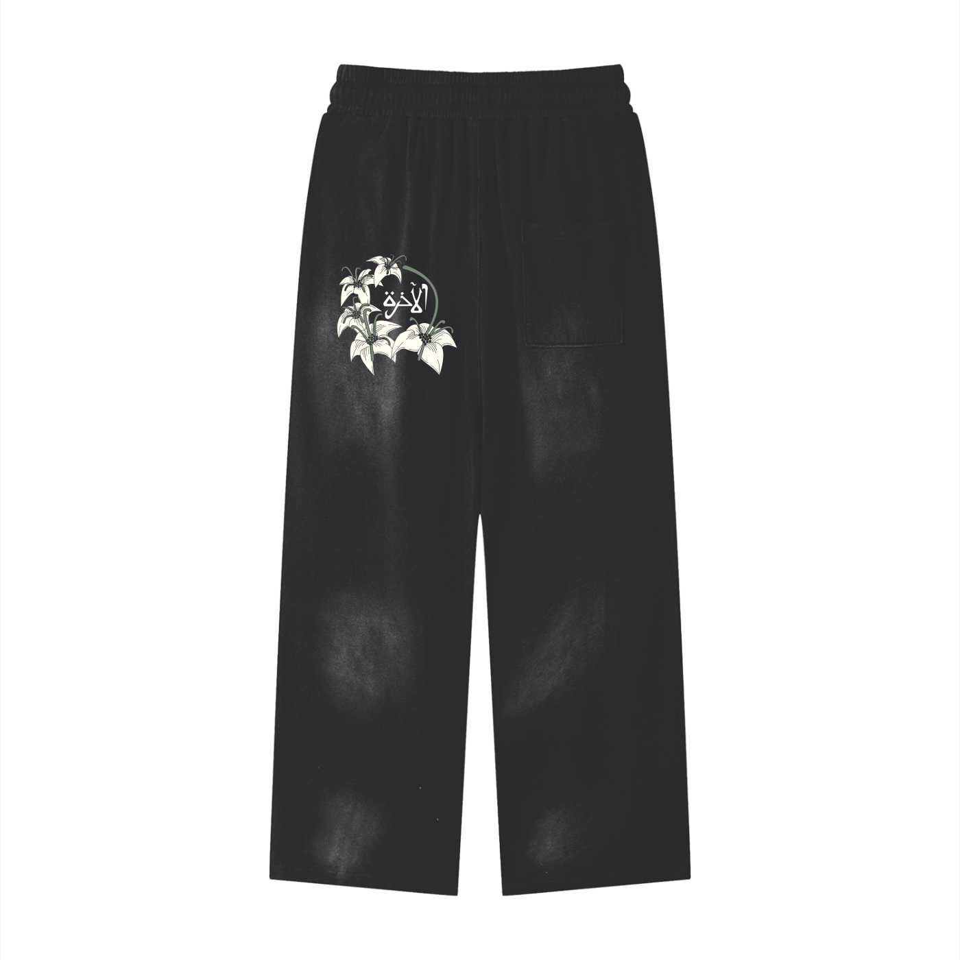 Effortless Athleisure Pure Cotton Handcrafted Monkey Wash Loose fit Sweatpants